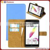 Luxury Premium Wallet Leather Case Flip Case Cover Leather Case For LG G4 Note / G Stylo / G4 Stylus LS77