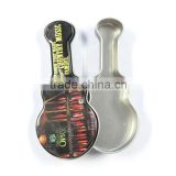 European and American popular guitar-shaped candy tin box
