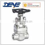 Forged Stainless Steel Gate Valve With Pressure of 800LBS 1500LBS