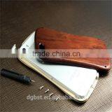 Full Bamboo Wood Luxury High Quality Phone Case ,100% Real Wood for Iphone 6 Case ,for Iphone 6 Carbonized Bamboo Case thumbnail-2