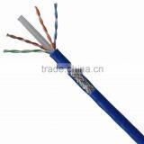 FTP SFTP- PVC 4*2* 0.57BC & CCA FTP CAT6 cable pass test 305M braiding cable