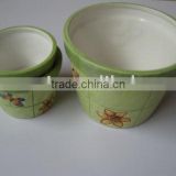 Ceramic flower pot
