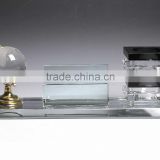 Crystal Office Table Set crystal Pen holder Card Holder Table Decoration and Delicacy