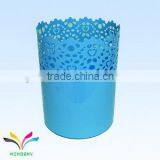 Factory Oem Design Metal Cheap Blue Cute Trash Can for Packaging Boxes thumbnail-1