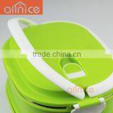 Allnice Multilayer Rectangle Design Candy Color Thermos pp Inner Stainless Steel Food Lunch Box/food Carrier for Students thumbnail-3