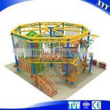 2016 Indoor Rope Course Adventure Playground for Kids thumbnail-1
