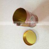 Metal Tin Box for Candy,cosmetic Packaging for Perfume Round Tin Can