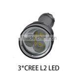 Rechargeable Magnetic Waterproof IP68 Powerful XML-L2 Scuba Torch Led Diving Underwater 100m Flashlight Military Quality Quality Choice thumbnail-3