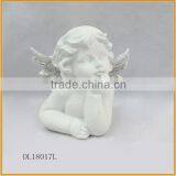 Indoor Native Resin Angel Figurines With Wings for Sale