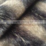 Printed Stripe Fake Fur Fabric thumbnail-2