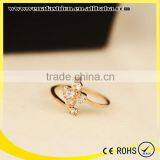 1pc White Zircon Ring, White Zircon Engagement Rings thumbnail-2