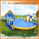 Inflatable Water Park Construction