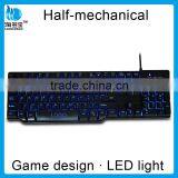 Adjustable Backlit Gaming Keyboard_professional Half Mechanical Keyboard Quality Choice thumbnail-3