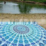 Mandala Roundie Round Hippie Tapestry Roundie Yoga Mat Tapestry Round Beach Throw Towel Table Cover Boho Roundie thumbnail-1