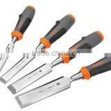 Wooden Carving Chisel Butt Chisel Three Color Plastic Handle Chisel