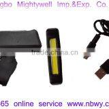 USB Rechargeable Bicycle Safety COB Light thumbnail-5