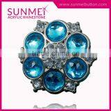 Factory Price Non Flat Back Large Rhinestone Buttons for Shoes thumbnail-2