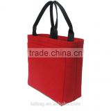 2016 China cotton bulk reusable wine tote bags for sale