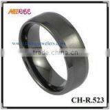 Newest Style Tungsten&Ceramic Combined Ring Fashion Black Rings thumbnail-1