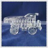 Unique Modern Crystal Tank Model For Desk Decoration