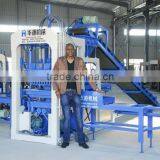 Concrete Block Making Machinery for Small Industries QT3-25 Semi-automatic Brick Machine Made in China thumbnail-3