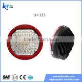 New Arrival 10inch 225w Led Spotlight Car Accessories, Round Led 12v Car Spotlights LH-124 thumbnail-1