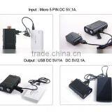 18650 Battery Removable ABS Flashlight Power Bank thumbnail-4