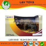 Mini Elephant Figurine Toy Set/series Plastic Animal Toys thumbnail-1