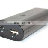 4400mAh With Built in Dual Lamps Flashlight Mobile Phone Power Bank