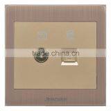 Television Socket and pc Socket