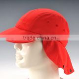 2015 Polyester Functional Fabric Sport Caps, Baseball Ball Sport Caps With Refective Sandwich Trim On Crown