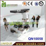 2016 Unique 3D Mall Hair Kiosk Design | Barber Shop Kiosk thumbnail-3