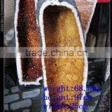 Large Natural Decorative Citrine Quartz Crystal Geode for Sale