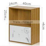 E1 Two -layer Night Stand With 1 Door thumbnail-2