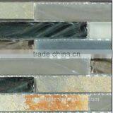 Asian Mosaic Tiles Stone Mosaic and Mosaic Glass Mix (crystal Glass ) thumbnail-3