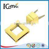 High Quality Bag Accessories Gold Metal Turn Lock thumbnail-2