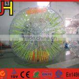 2.8 Meter Fluorescent Zorb Ball, Inflatable Shining Zorb Ball thumbnail-1