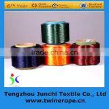 Dope Dyed Intermingled Polyester Twisted Yarn for Webbing