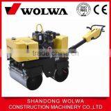 780kg Double Drum Walking Behind Vibrating Road Roller Compactor thumbnail-1