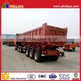 2017 Hot Sales 3 Axles Heavy Duty Transport Stone Dump Truck Semi Trailer thumbnail-1