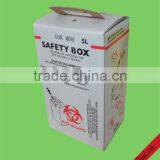 Medical Sharp Box White Garbage Bin/waterproof Carton Box for Hospital thumbnail-3