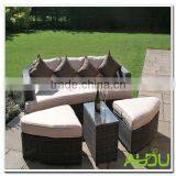 Audu Outdoor Daybed/Outdoor Rattan Garden Daybed thumbnail-4