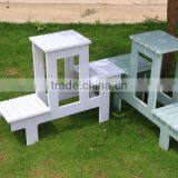 Latest Style Garden Wood Flower Rack Flower Display Shelf Plant Stand thumbnail-6