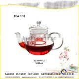 Beautiful High Glass Borosilicate Tea Pot TP001-2 thumbnail-1