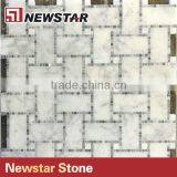 Carrara White Marble Honed 2 Inch Hexagon Mosaic Tile Marble Mosaic Pieces thumbnail-1
