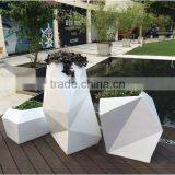 FO-306 Round Tapered Fiberglass Planter for Decoration thumbnail-3
