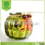 Pumpkin Glass Candle Holder,glass Candle Jar thumbnail-1