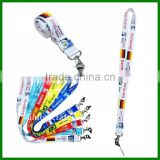 2011 HOT-SELLING silicone rubber lanyard