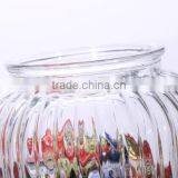 Set 3 Clear Large Antique Glass Storage Jars With Airtight Glass Lid thumbnail-5