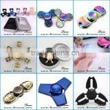 Rainbow Colors Relieve Stress Hand Spinner Aluminum Metal Fidget Spinner thumbnail-1